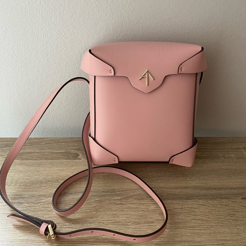 LIKE NEW Pink Manu Atelier Pristine Bag